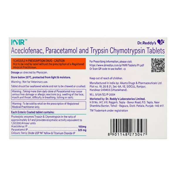 Inir Strip Of 10 Tablets