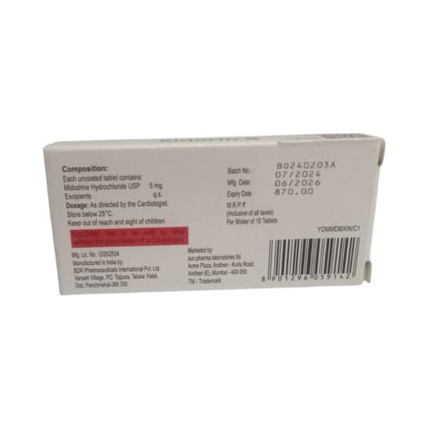 Xidorin 5 Strip Of 10 Tablets