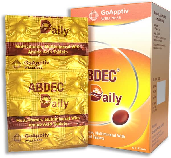 Abdec Daily Strip Of 15 Tablets