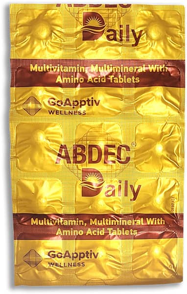 Abdec Daily Strip Of 15 Tablets