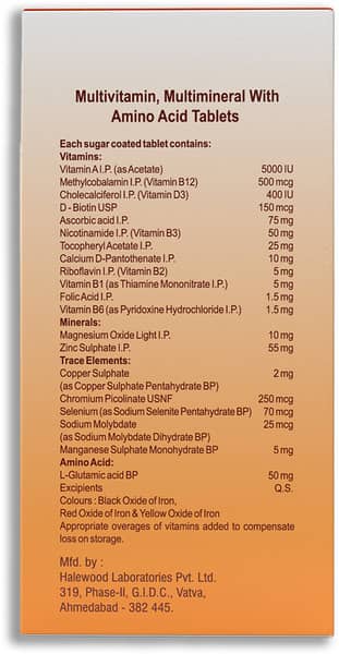 Abdec Daily Strip Of 15 Tablets