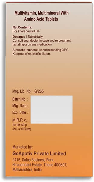 Abdec Daily Strip Of 15 Tablets