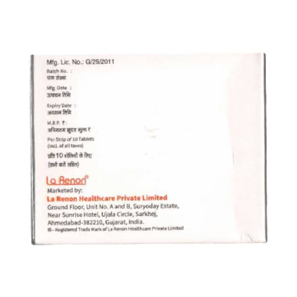 Sitahenz Dm 1000mg Strip Of 10 Tablets