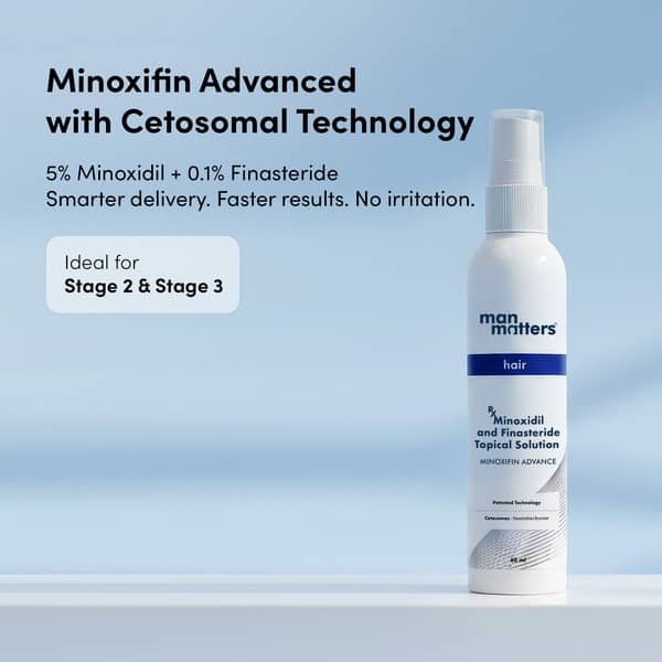 Man Matters Minoxifin Advance Bottle Of 60Ml Solution