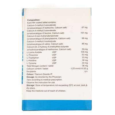 Nefrosave Keto Strip Of 15 Tablets