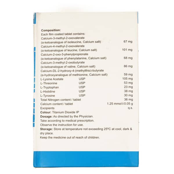 Nefrosave Keto Strip Of 15 Tablets