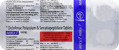 Averca S Strip Of 10 Tablets