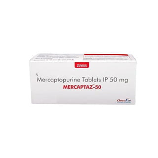 Mercaptaz 50Mg Strip Of 10 Tablets