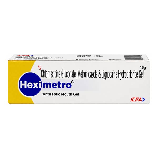 Heximetro Tube Of 15Gm Mouth Gel