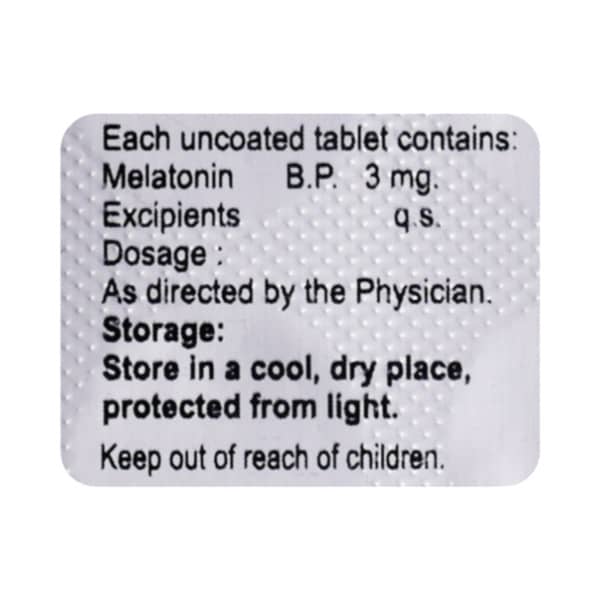 Somelin 3mg Strip Of 10 Tablets