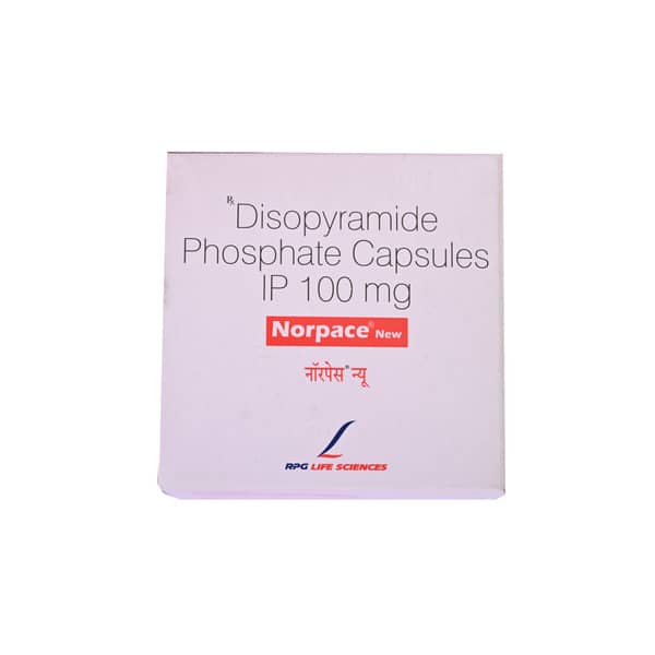 Norpace New Strip Of 10 Capsules