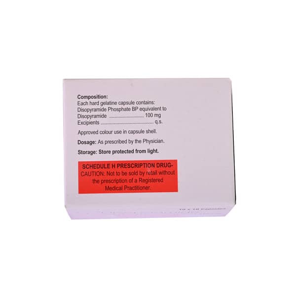 Norpace New Strip Of 10 Capsules