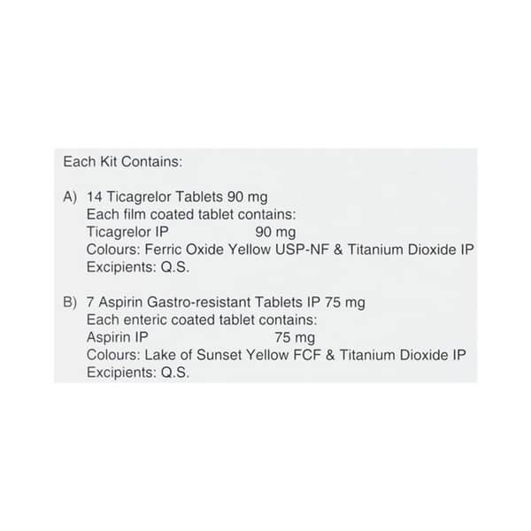 Vasoglor A Strip Of 21 Combikit Tablets
