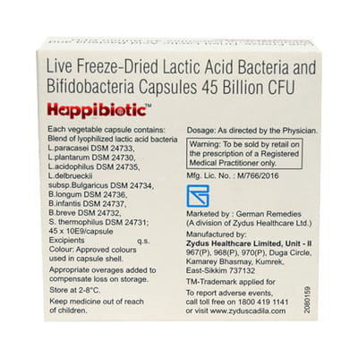 Happibiotic Strip Of 5 Capsules