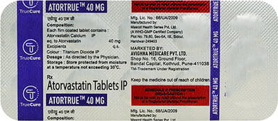 Atortrue 40mg Strip Of 10 Tablets