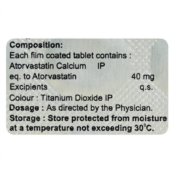 Atortrue 40mg Strip Of 10 Tablets