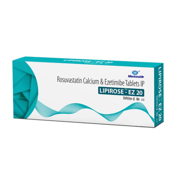 Lipirose Ez 20Mg Strip Of 10 Tablets