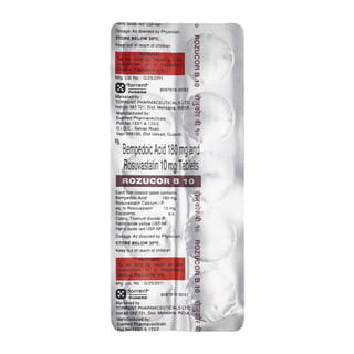 Rozucor B 10Mg Strip Of 10 Tablets