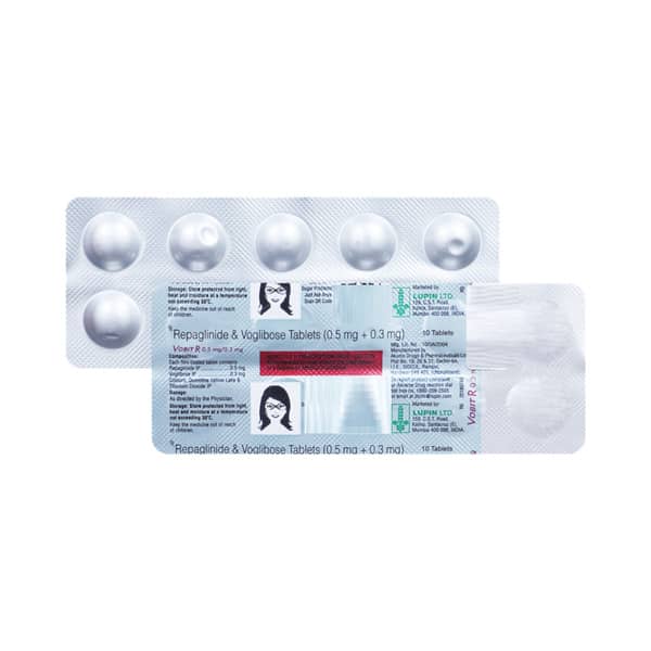 Vobit R 0.5/0.3mg Strip Of 10 Tablets