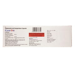 Cyra D 40mg Strip Of 10 Capsules: Uses, Side Effects, Price & Dosage ...