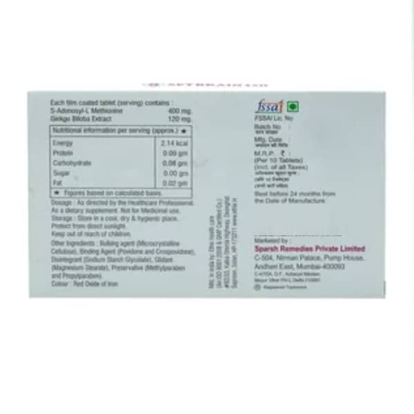 Setbrain 120mg Strip Of 10 Tablets