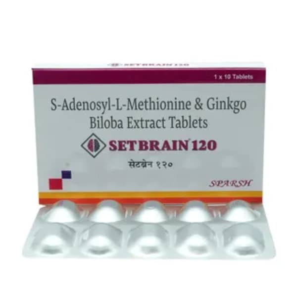 Setbrain 120mg Strip Of 10 Tablets