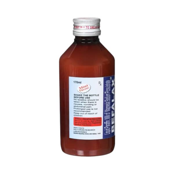 Befalax Plus Mint Flavour Sugar Free Bottle Of 170ml Suspension