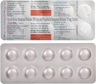 Zix Pg Strip Of 10 Tablets