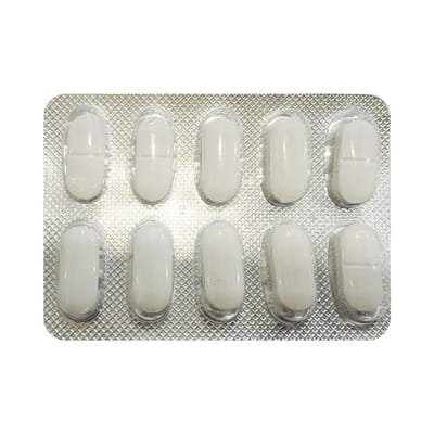 Glizid M 40/500mg Strip Of 10 Tablets