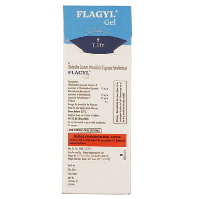Flagyl Tube Of 20gm Mouth Gel