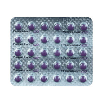 Pregnidoxin Plus Strip Of 30 Tablets