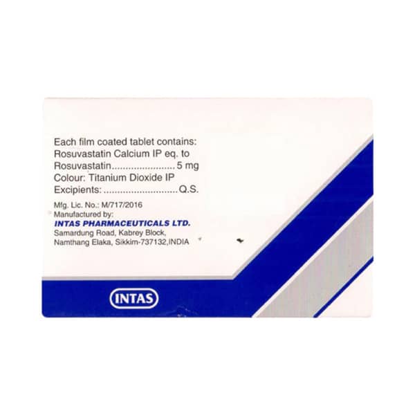 Lipitas 5mg Strip Of 15 Tablets