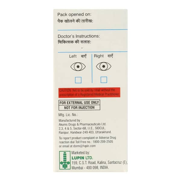 B2 Doc Bottle Of 5Ml Eye Drops