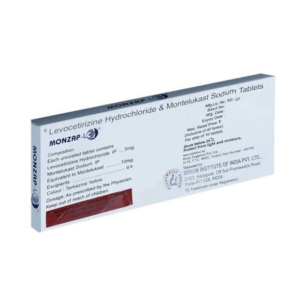 Monzap Lc Strip Of 10 Tablets