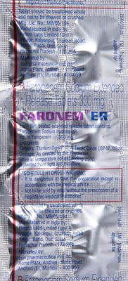 Faronem Er 300mg Strip Of 10 Tablets