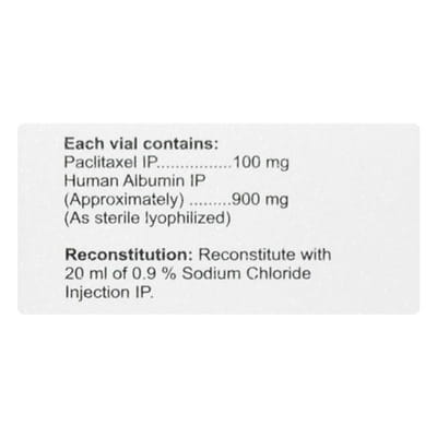 Nab Altaxel 100 Mg Injection