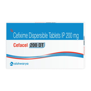 Cefacel 200mg Dt Strip Of 10 Tablets