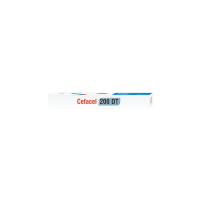 Cefacel 200mg Dt Strip Of 10 Tablets