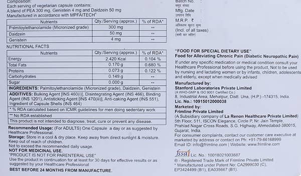 Palmitole Strip Of 10 Capsules