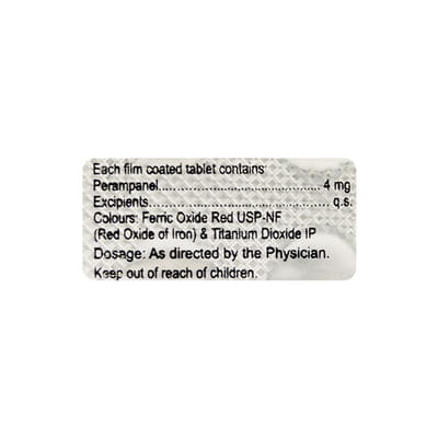 Perampil 4mg Strip Of 15 Tablets