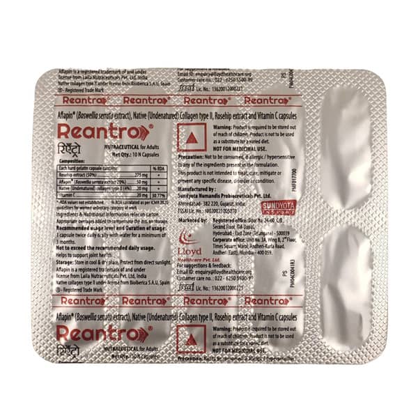 Reantro Strip Of 10 Capsules