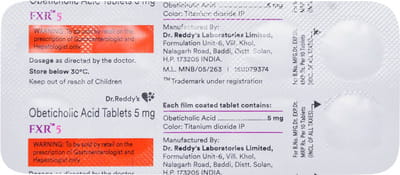 Fxr 5mg Strip Of 10 Tablets