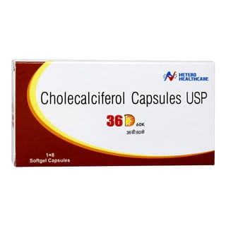 36 D 60K Strip Of 8 Softgel Capsules