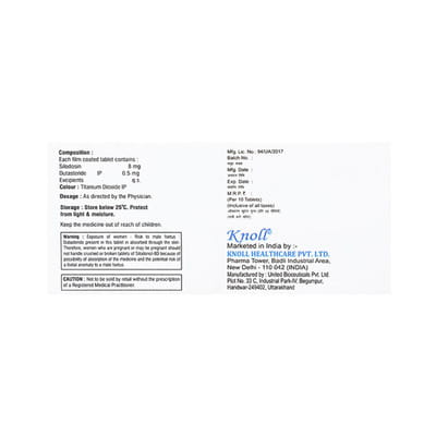 Silodonol 8d Strip Of 10 Capsules
