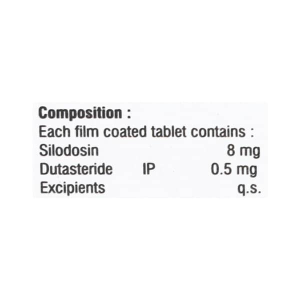 Silodonol 8d Strip Of 10 Capsules
