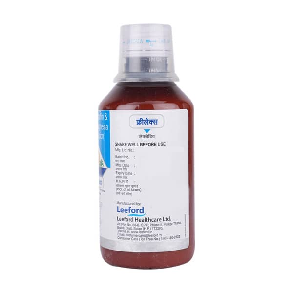 Freelex Bottle Of 170Ml Syrup