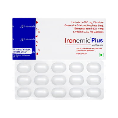 Ironemic Plus Strip Of 15 Capsules