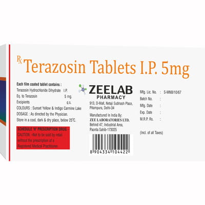 Terisin 5mg Strip Of 10 Tablets