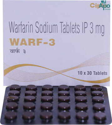 Warf 3mg Strip Of 30 Tablets