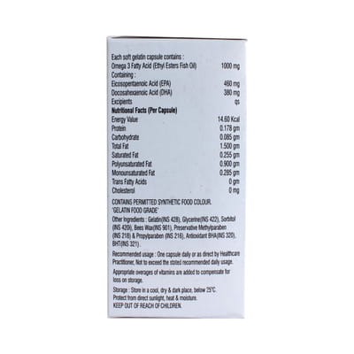 Dexomega Bottle Of 30 Softgel Capsules